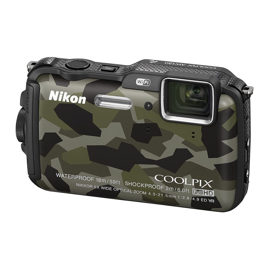 Nikon COOLPIX AW120 Manual De Referencia