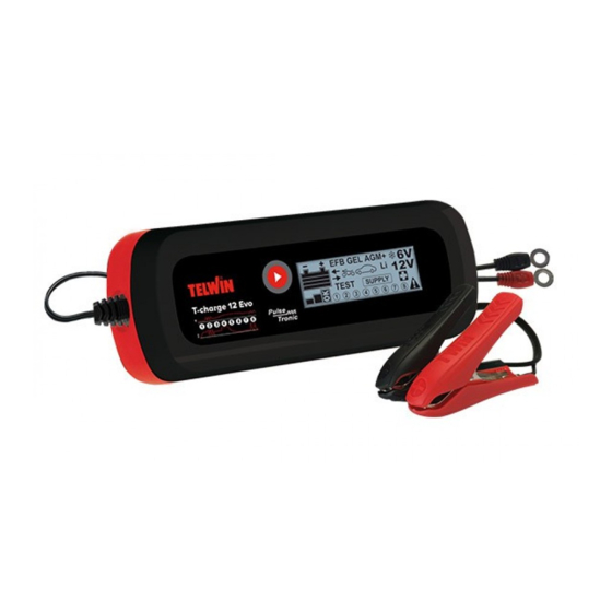 Telwin T-CHARGE 12 Manual Del Usuario