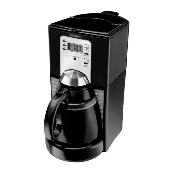 Mr Coffee FT Serie Manual Del Usuario