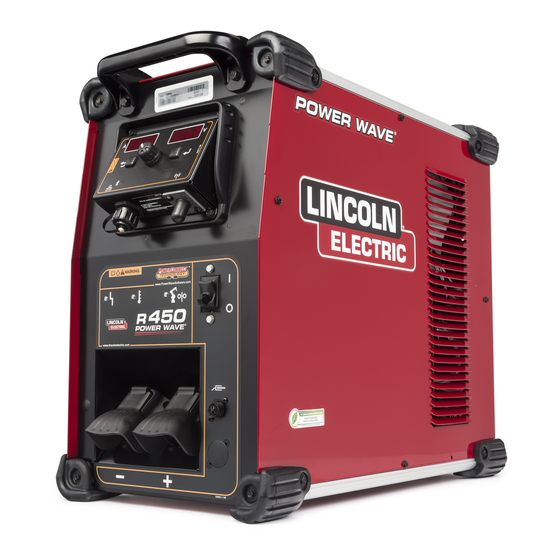 Lincoln Electric POWER WAVE R450 Manual Del Operador