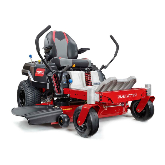 Toro TimeCutter MX 4275T Manual De Operador