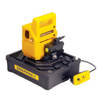 Enerpac PUD-1100E Hoja De Instrucciones