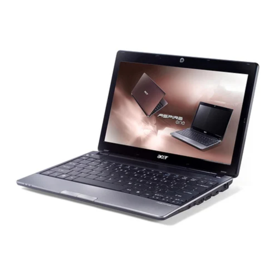 Acer Aspire One Serie Guía Rápida