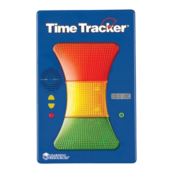 Learning Resources Magnetic Time Tracker Manuales