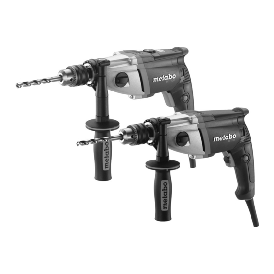 Metabo BE 751 Manual Original