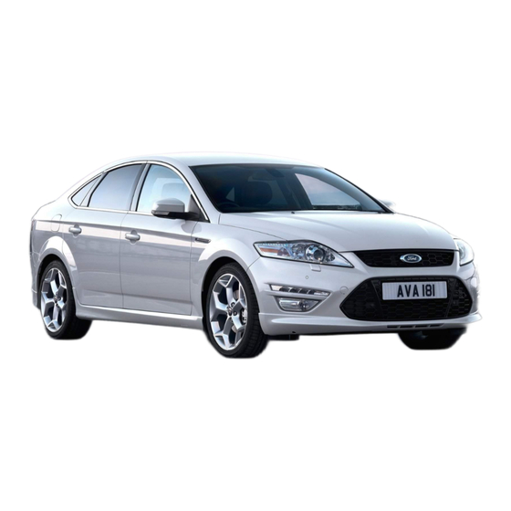 Ford MONDEO 2011 Guía Breve
