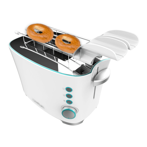 cecotec TOAST&TASTE DOUBLE W Manual De Instrucciones