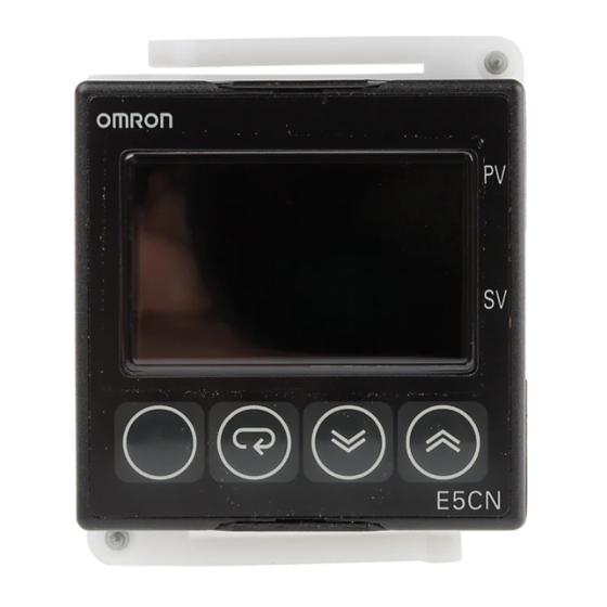 Omron E5CN Manual Del Usuario