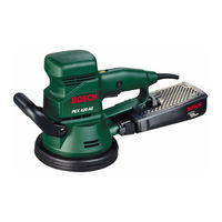 Bosch PEX 420 AE Instrucciones De Servicio