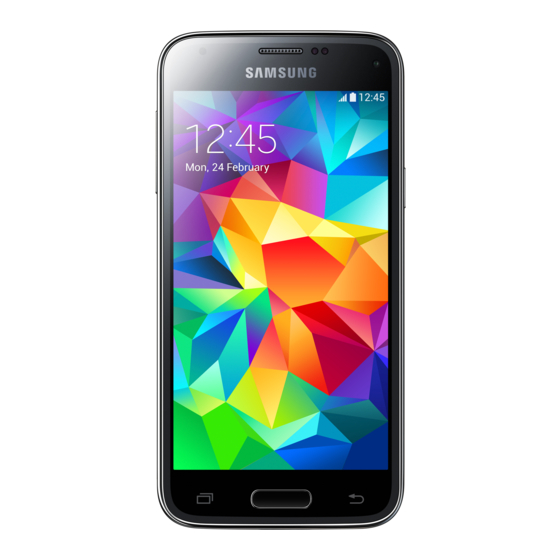 Samsung Galaxy S5 Mini Manual Del Usuario