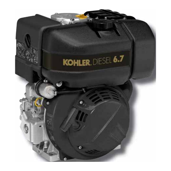 Kohler KD350 Manuales