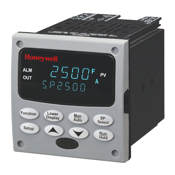 Honeywell UDC2500 Guía De Arranque Rápido