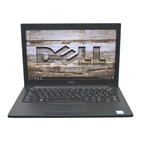 Dell Latitude 7280 Manual Del Propietário