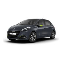 PEUGEOT NUEVO 208 2016 Guía De Utilización Y Mantenimiento