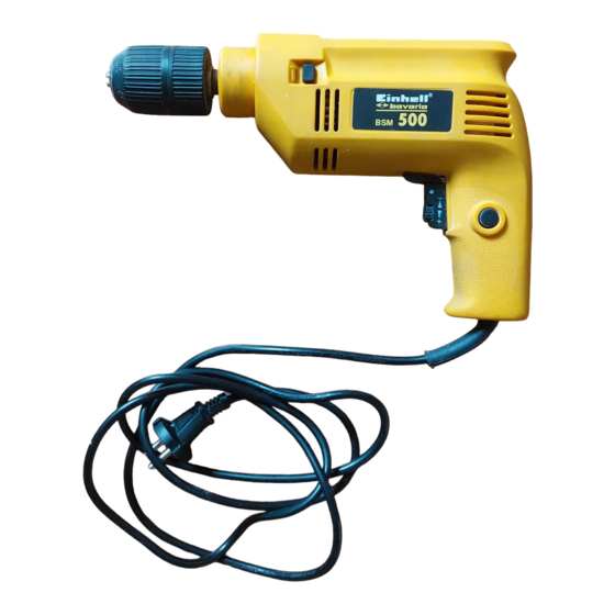 EINHELL Bavaria BSM 500 Instrucciones Para El Uso