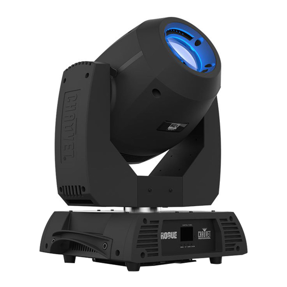 Chauvet Professional ROGUE R2X BEAM Guía De Referencia Rápida