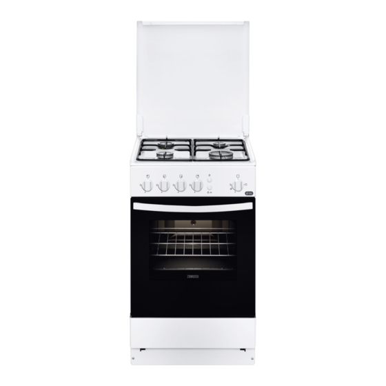 Zanussi ZCG210H1WA Manual De Instrucciones