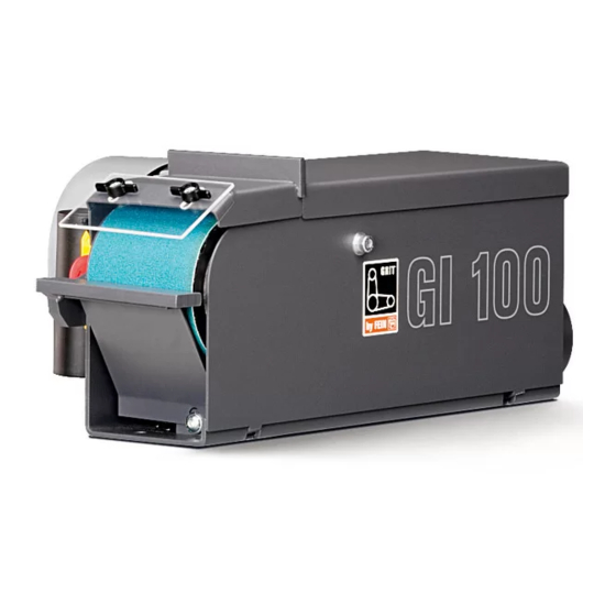 Fein GRIT GI100 Manual De Instrucciones