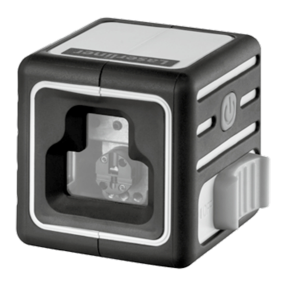 LaserLiner CompactCube-Laser 3 Manual De Instrucciones