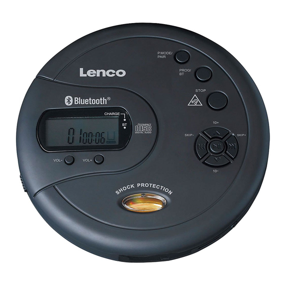 Lenco CD-300 Manual Del Usuario