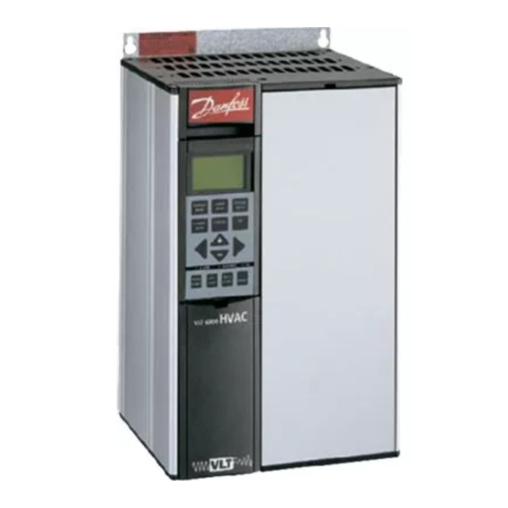 Danfoss VLT 6000 HVAC Serie Manual Del Usuario