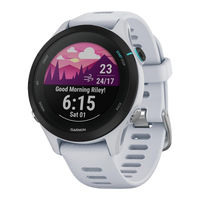 Garmin FORERUNNER 255 Serie Manual Del Usuario