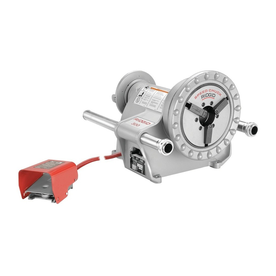 RIDGID 300 Power Drive Manual De Instrucciones