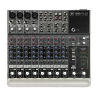 Mackie 1202-VLZ3 Manual De Instrucciones