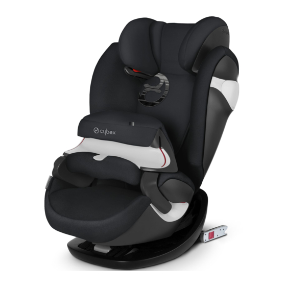 CYBEX PALLAS M Guia Del Usuario