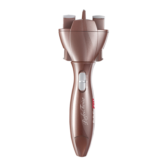 BaByliss PRO PerfectTwist BAB1100E Manuales