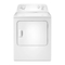 Whirlpool WED4616FW - 7.0 cu.ft Secadora Eléctrica de Carga Superior con Manual de Protección Antiarrugas