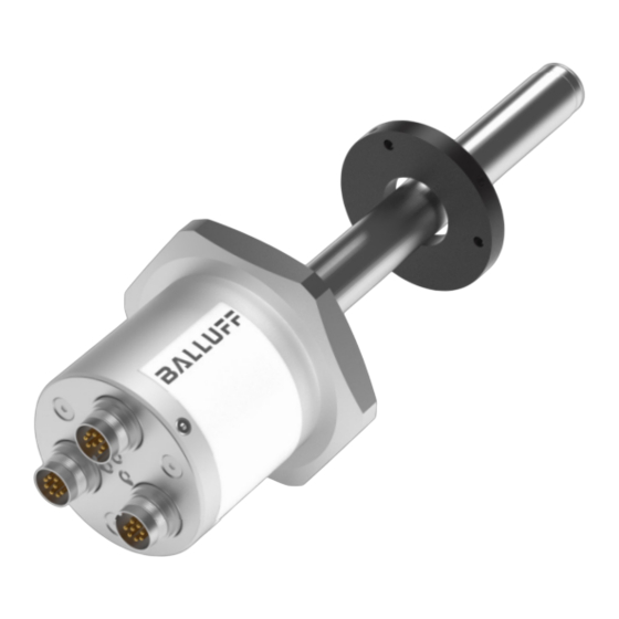 Balluff BTL7-S5D-M Serie Instrucciones Breves