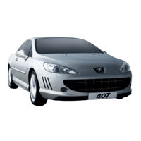 PEUGEOT Coupé 407 2009 Manual Del Usuario