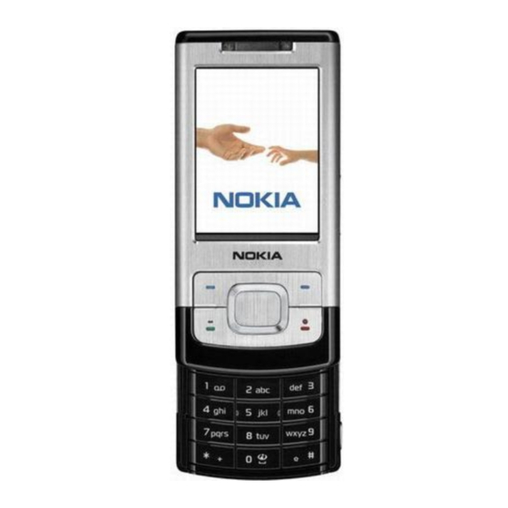 Nokia 6500 slide Guía De Usuario