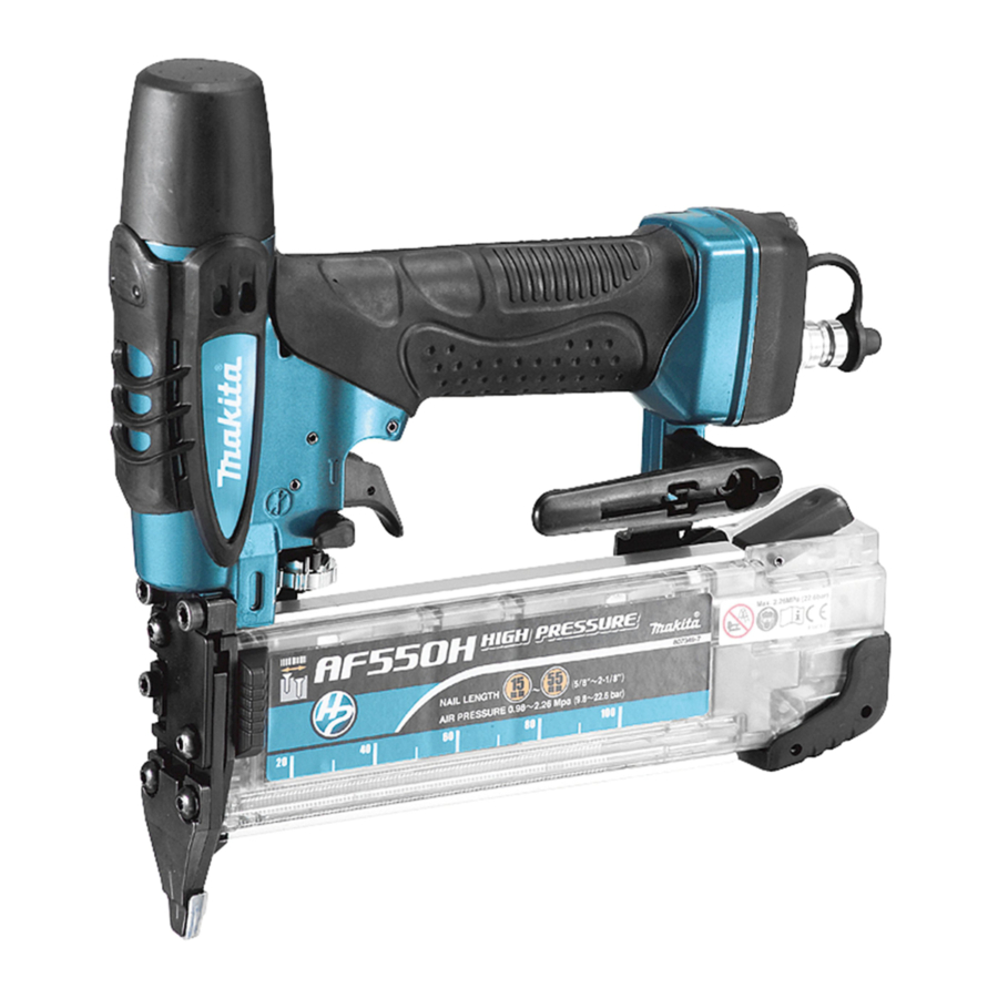 Makita AF500HP Manual De Instrucciones