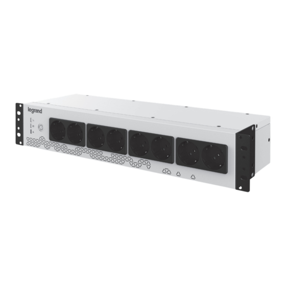 LEGRAND KEOR PDU Guia De Inicio Rapido