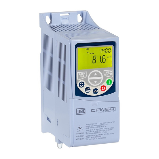 WEG BACnet CFW501 Manual Del Usuario