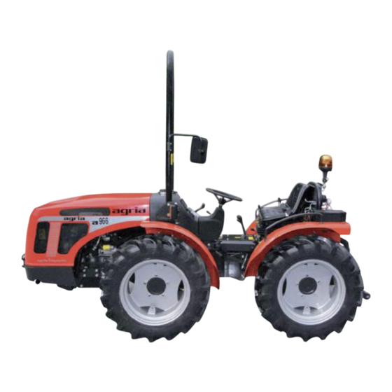 AGRIA HISPANIA A 966 Serie Manual De Instrucciones Y Mantenimiento