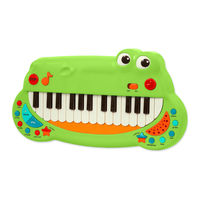 Battat childhood is magical crocodile piano BT2680 Guia De Inicio Rapido