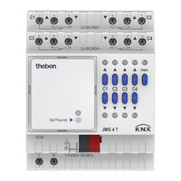 Theben JMG 4 T 24V Manual De Instrucciones