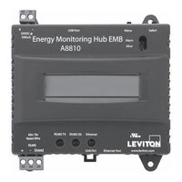 Leviton EMH Hub A8810 Manual De Instalación Y Operación