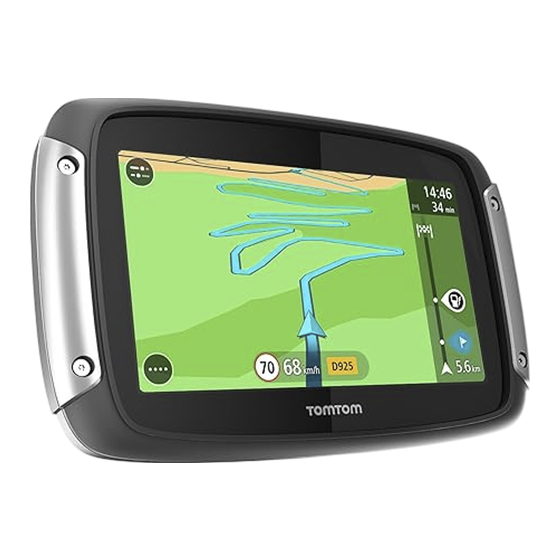 TomTom Rider Guía De Referencia