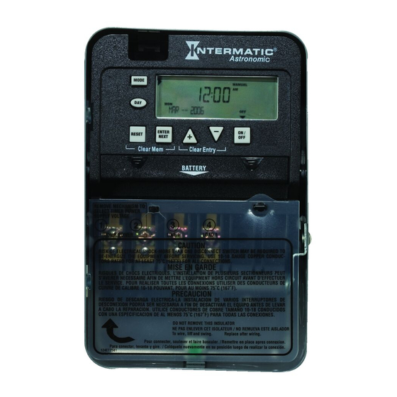 Intermatic ET8000 Serie Instrucciones De Instalación Para El Usuario