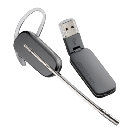 Plantronics Savi 445 Guía Rápida