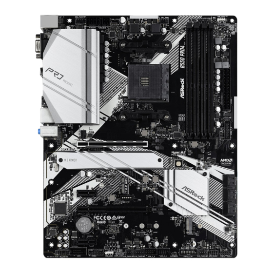 ASROCK B550 Pro4 Manual De Instrucciones