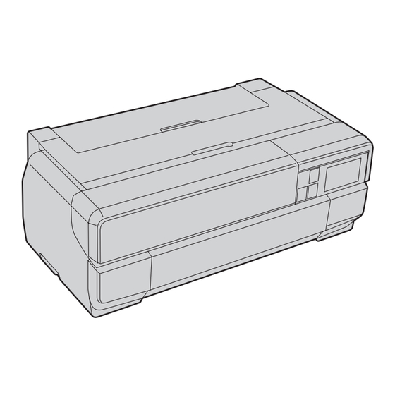 Epson SureColor P800 Serie Guia De Instalacion