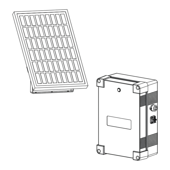 BFT ECOSOL BOX Instrucciones De Uso Y De Instalacion