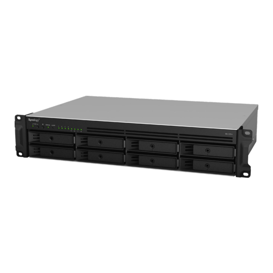 Synology RS1221+ Guía De Instalación Del Hardware