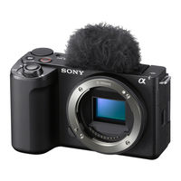 Sony ZV-E10 II Guía De Inicio