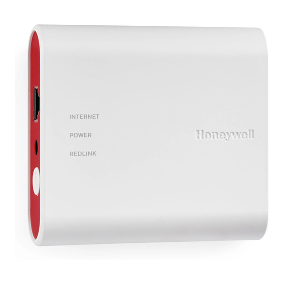 Honeywell Home THM6000R7001 RedLINK Manuales